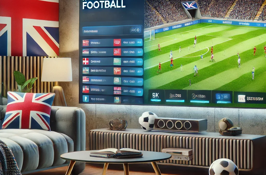 UK Streaming for International Football